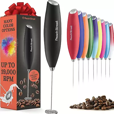 Powerful Handheld Milk Frother Mini Milk Foamer Battery Operated (Not Included • $6.93