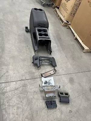 11-16 Super Duty F250 F350 F450 Dark Gray Leather Lid Center Console # 10104 • $1000