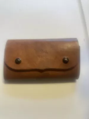 Vintage Leather Fly Wallet • $20