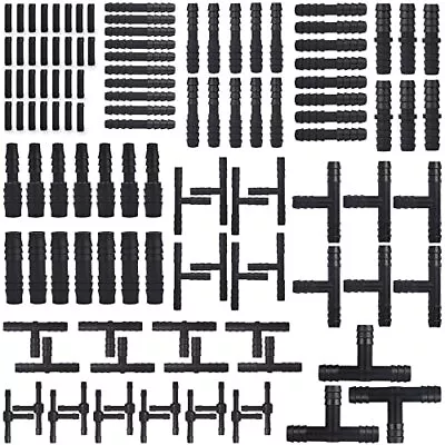 113 Pieces Vacuum Connector AssortmentAutomotive Vacuum Tubing Hose Nylon Kit • $12.28