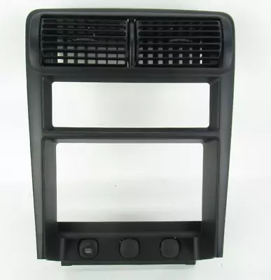 Ford Mustang Center Dash Radio Climate Control Vent Bezel Cover Black 1999-2004 • $99