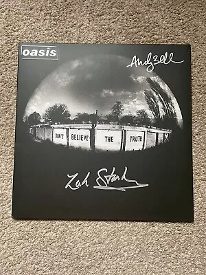 Signed Oasis 12” Vinyl Don’t Believe The Truth/liam Noel Gallagher • £55