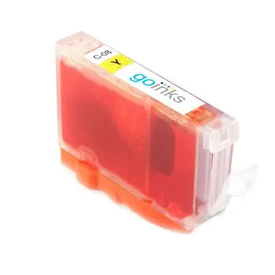 1 Yellow Ink Cartridge For Canon PIXMA IP4500 IP6700D MP530 MP600R MP810 MX850 • £5.40