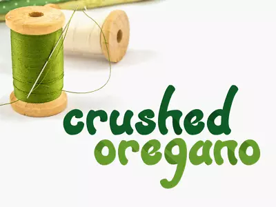 Crushed Oregano Embroidery Font Machine Embroidery Alphabet BX Ready CD • $9.95