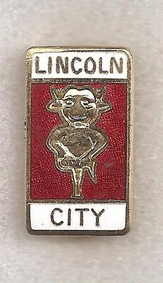 UK - LINCOLN CITY - Lot 47 - Vintage Enamel Badge - COFFER Brooch • £5.99