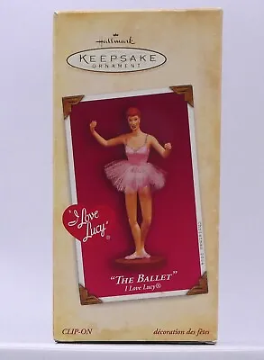 2004 Hallmark ~ I Love Lucy~  THE BALLET   Clip On Christmas Ornament~Ships FREE • $11.99