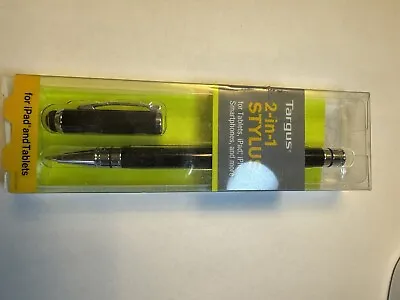 Targus 2-in-1 Stylus For IPad Stylus And Ballpoint Pen In One New Unopen • $6