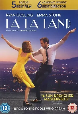 La La Land (2016) DVD Ryan Gosling Emma Stone Rosemarie DeWitt [Region 2] • £1.99