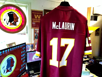 Washington Redskins Terry McLaurin Silk Screened Jersey Size L • $64.95