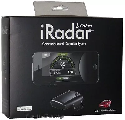 Cobra IRadar S120R Laser Radar Safety Camera Detector For IPhone & IPod • $189