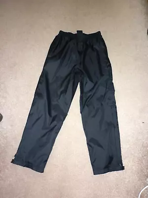 Boys Black Waterproof Tousers Age 13 Yrs Karrimor (25 Il) • £3