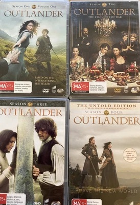 $24 • Buy Outlander Seasons 1 - 4 DVD Lot Region 4 - Tracked Postage