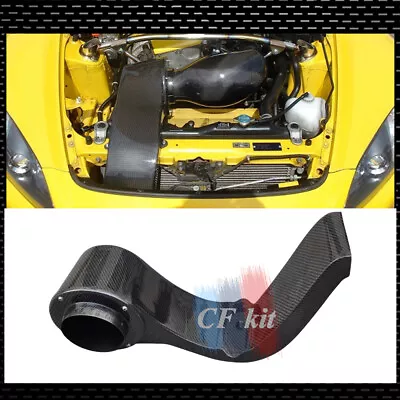 For Honda S2000 AP1 AP2 J Style 2000UP Carbon Fiber Air Intake Pipe Duct Box • $243.20