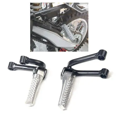 Motorcycle Cross-country Rear Passenger Foot Pegs Pedal Stand Refit Left Right • $21.12