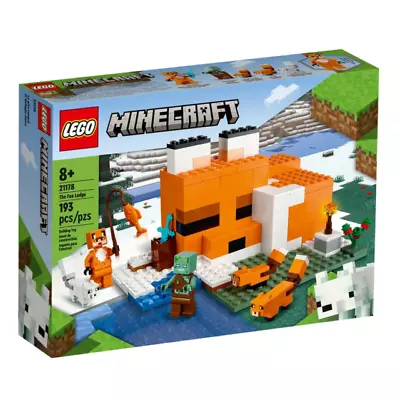 LEGO Minecraft: The Fox Lodge (21178) • $5