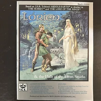 Lorien And The Halls Of The Elven Smiths (Middle Earth Role Playing/MERP #3200)  • $95