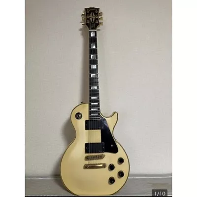 Electric Guitar Gibson Les Paul Custom Zakk Wylde Cream White Made In 1992 • $3867