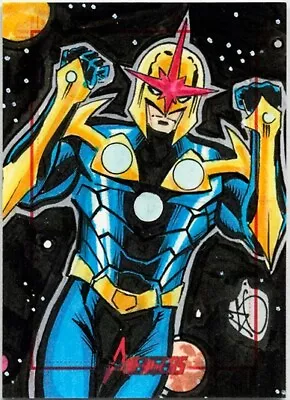 Marvel 2012 Greatest Heroes Sketch Card • $50