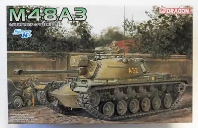 £56.99 • Buy Dragon 1/35 Scale US M48A3 Tank (Smart Kit) With US Marines Vietnam War