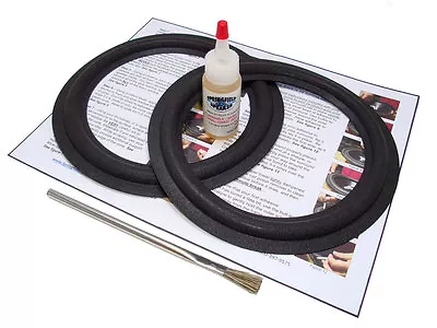 Dahlquist Magnat DQM-5 DQM-7 Speaker Foam Surround Repair Kit - 2A8-034 • $18.85