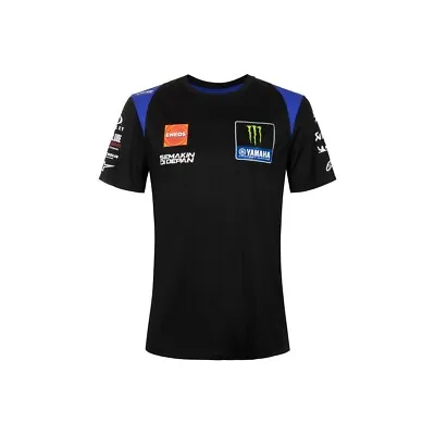 Yamaha T Shirt Genuine Yamaha Motogp Replica Team T Shirt Black In X-large • £33.99