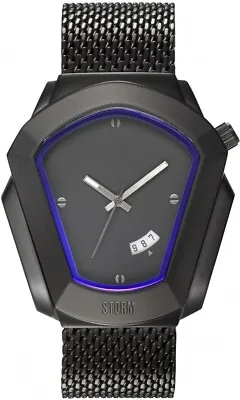 Storm Cyrex Slate Gents Watch With Black Dial 47488/SL • £77.99