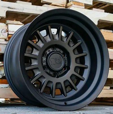 5x 17  BR Aliso Wheels Suit Flared Nissan Navara NP300 D23 D40- 17x8 6/114.3 0P • $2580