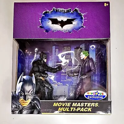 $25 • Buy Batman Vs The Joker Figures THE DARK KNIGHT Movie Masters Multi-Pack 2008 Mattel