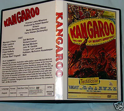 KANGAROO - DVD - Maureen O'Hara Peter Lawford • $20