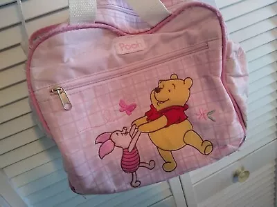 Classic Winnie The Pooh Diaper Bag Pink Pre-owned • $19.95