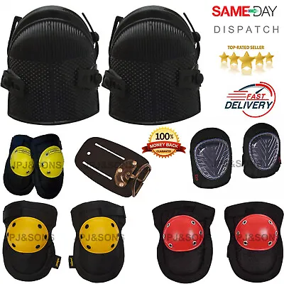 £3.61 • Buy Pro Gel Knee Pads For Safety Work Heavy Duty Knee Insert Hand Saw UK