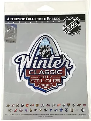 $15.99 • Buy NHL Winter Classic 2017 Official Jersey Patch St. Louis Blues Chicago Blackhawks