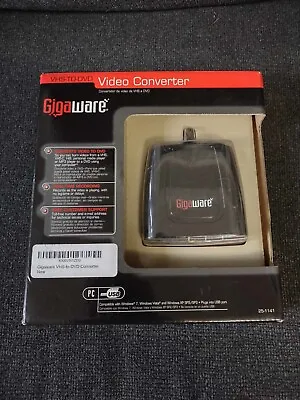 Gigaware 25114 VHS-To-DVD Or MP3 Video Converter-New • $20.69
