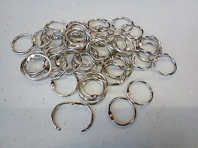 Binding Rings Metal Hinged 30mm Diameter X50 • £9.50