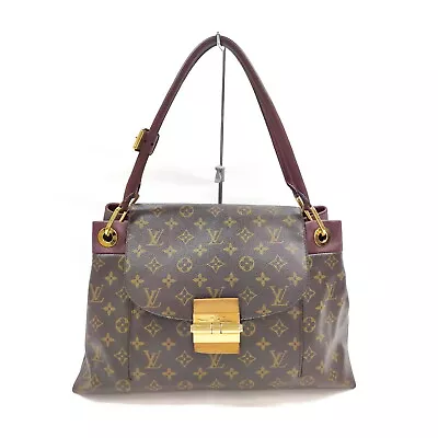 Louis Vuitton LV Hand Bag M40816 Olympe Brown Monogram 3241145 • $79.98