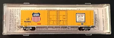 N SCALE Micro-Trains Union Pacific 60’ Boxcar #102020 Road #960861. NIB • $18