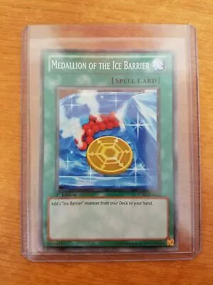 Yugioh Cards Medallion Of The Ice Barrier STBL-EN054 1st Edition Common NM • £3.99