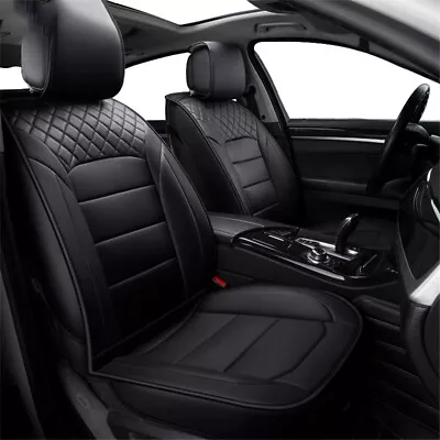 Luxury PU Leather Car Seat Covers Full Sets For Mercedes Benz W203 W210 W211 AMG • $62.62