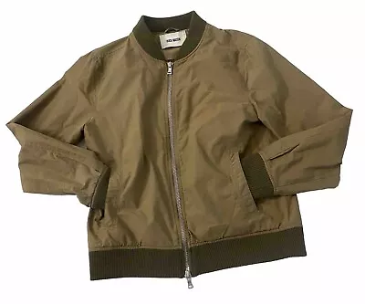 BUCK MASON Flight Storm Stopper Bomber Jacket Khaki Brown Men's Size M • $99.99