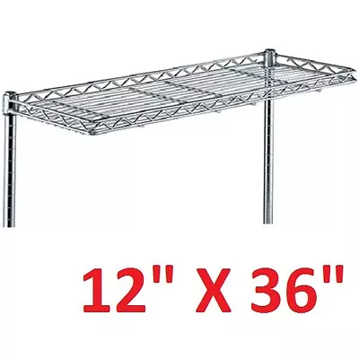 Metro 12  X 36  Super Erecta Heavy-duty Cantilever Style Wire Shelving **nnb** • $17.99