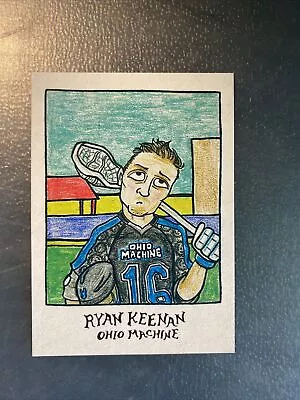 2019 Parkside Major Lacrosse League MLL GUMMY ART Card RYAN KEENAN • $0.99