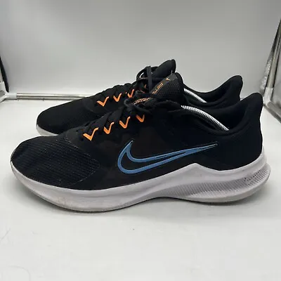 Nike Mens Downshifter 11 CW3411-001 Black Running Shoes Sneakers Size 13 • $29.99