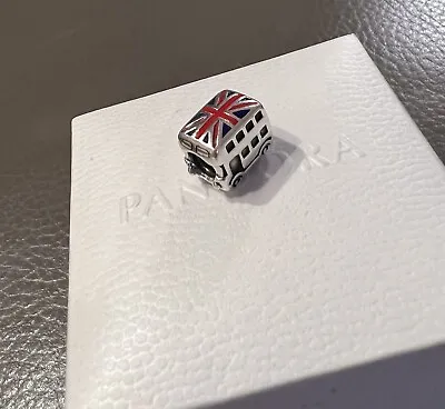 Pandora Genuine London Bus Union Jack VGC • £18