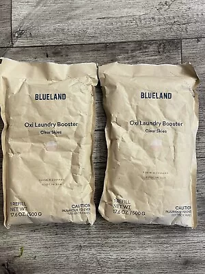2x BlueLand Powerful Meets Planet Friendly Oxi Laundry Booster  Powder New! • £30.84