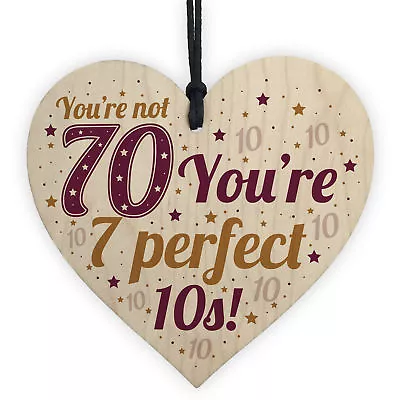 Funny 70th Birthday Card 70th Birthday Gift For Women Men Gift For Mum Dad Nan • £3.99