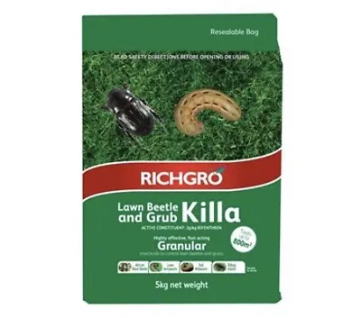 Richgro 5kg Lawn Beetle And Grub Killa - Fast Shipping • $79