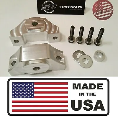 StreetRays FULL  BILLET SOLID ENGINE MOTOR TORQUE MOUNT KIT D15 D16 B16 B18 B20 • $52.42