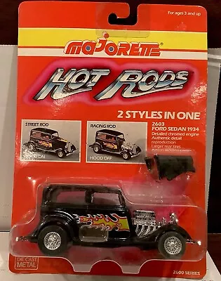 Majorette Hot Rods 1934 Ford Sedan 1:32 Scale • $11.99