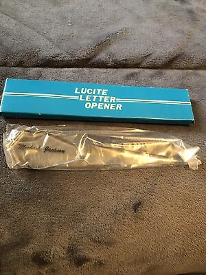 Vintage Lucite-(michael Jackson)-new Old Sock-letter Opener!!!!!!!! • $6.99