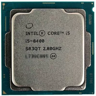 CPU Processor Intel Core I5 8400 280GHZ SR3QT LGA1151 V2 LGA 1151 Computer • $371.20